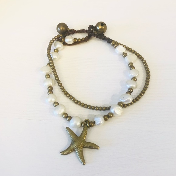 3/$12  Beaded Starfish Bracelet - Picture 1 of 2